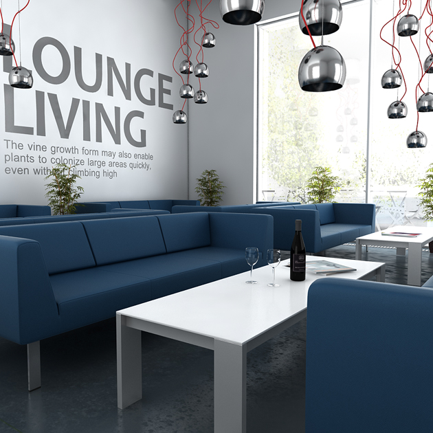 si 1307 navy polstret