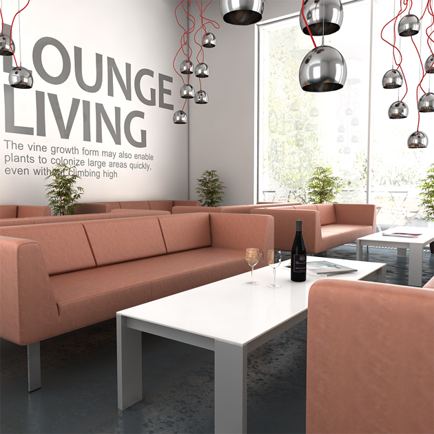 sil 0250 cognac polstret